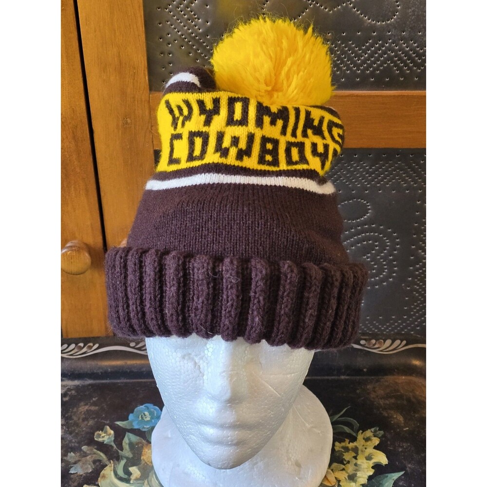 Wyoming Cowboys Beanie Adult One Size